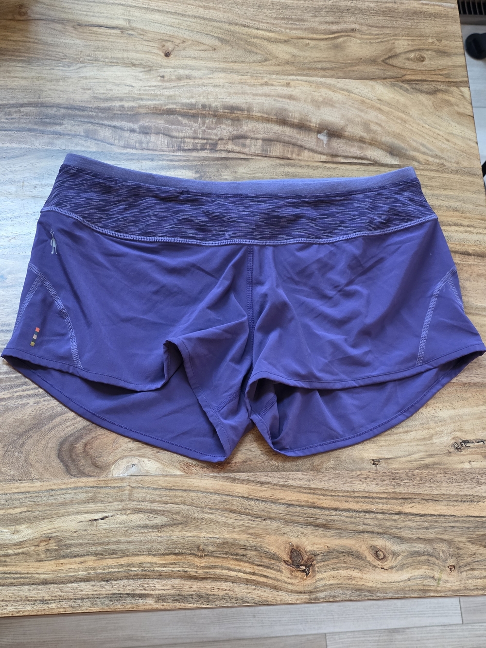Smartwool Women's PhD Running Shorts, Size Medium In Purple